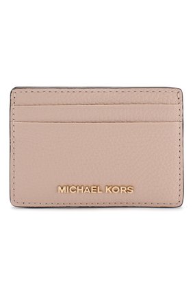 Женский кожаный футляр для кредитных карт MICHAEL MICHAEL KORS светло-розового цвета по цене 4335 руб., арт. 32F7GF6D0L | Фото 1 Женский кожаный футляр для кредитных карт MICHAEL MICHAEL KORS светло-розового цвета, арт. 32F7GF6D0L | Фото 1