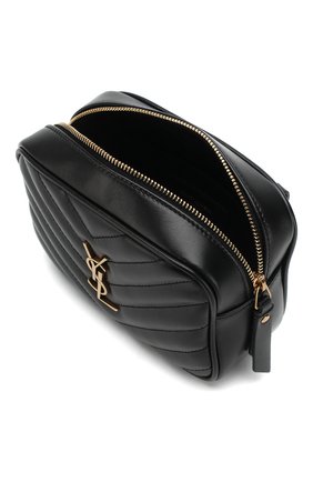 Женская черная поясная сумка lou Saint Laurent, арт. 534817/DV70W купить в ЦУМ | Фото №4 Поясная сумка Lou Saint Laurent черная | Фото №4