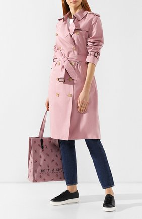 Женские кожаные кеды SANTONI черного цвета по цене 27400 руб., арт. WBCE53853BARCMYLN01 | Фото 2 Женские кожаные кеды SANTONI черного цвета, арт. WBCE53853BARCMYLN01 | Фото 2