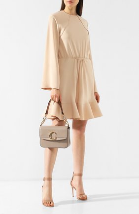 Женская сумка chloé c small CHLOÉ бежевого цвета по цене 0 руб., арт. CHC19SS191A37 | Фото 2 Женская сумка chloé c small CHLOÉ бежевого цвета, арт. CHC19SS191A37 | Фото 2 (Сумки-технические: Сумки через плечо, Сумки top-handle; Материал: Натуральная кожа; Региональные ограничения белый список (Axapta Mercury): RU; Ремень/цепочка: На ремешке; Размер: small; Статус проверки: Проверена категория)