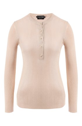 Женский пуловер из вискозы TOM FORD бежевого цвета по цене 134500 руб., арт. MAK846-YAX207 | Фото 1 Женский пуловер из вискозы TOM FORD бежевого цвета, арт. MAK846-YAX207 | Фото 1 (Рукава: Длинные; Длина (для топов): Стандартные; Статус проверки: Проверено, Проверена категория; Женское Кросс-КТ: Пуловер-одежда; Материал внешний: Вискоза)