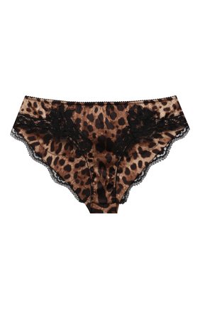 Женские шелковые трусы DOLCE & GABBANA коричневого цвета по цене 25900 руб., арт. 02A02T/FSAXY | Фото 1 Женские шелковые трусы DOLCE & GABBANA коричневого цвета, арт. 02A02T/FSAXY | Фото 1