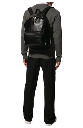 Мужской кожаный рюкзак city SAINT LAURENT черного цвета по цене 86350 руб., арт. 534967/0AY3F | Фото 2 Мужской кожаный рюкзак city SAINT LAURENT черного цвета, арт. 534967/0AY3F | Фото 2 (Статус проверки: Проверена категория; Материал: Натуральная кожа; Размер: large)