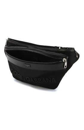 Мужская черная комбинированная поясная сумка street Dolce & Gabbana, арт. BM1660/AZ675 купить в ЦУМ | Фото №4 Комбинированная поясная сумка Street Dolce & Gabbana черная | Фото №4