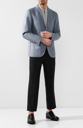 Мужские кожаные оксфорды MAGNANNI черного цвета по цене 22950 руб., арт. 21252/B0LTIARCADE | Фото 2 Мужские кожаные оксфорды MAGNANNI черного цвета, арт. 21252/B0LTIARCADE | Фото 2