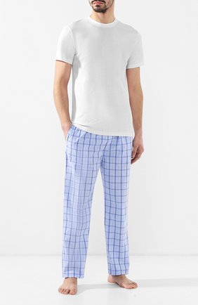 Мужские хлопковые домашние брюки POLO RALPH LAUREN синего цвета по цене 5280 руб., арт. 714730610 | Фото 2 Мужские хлопковые домашние брюки POLO RALPH LAUREN синего цвета, арт. 714730610 | Фото 2