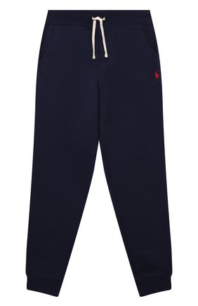 Детские хлопковые джоггеры POLO RALPH LAUREN синего цвета по цене 6495 руб., арт. 323720897 | Фото 1 Детские хлопковые джоггеры POLO RALPH LAUREN синего цвета, арт. 323720897 | Фото 1