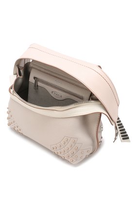 Женская сумка wave TOD’S светло-розовая цвета, арт. XBWAMSWZ101MCQ купить в ЦУМ | Фото №4 Сумка Wave Tod’s светло-розовая цвета | Фото №4