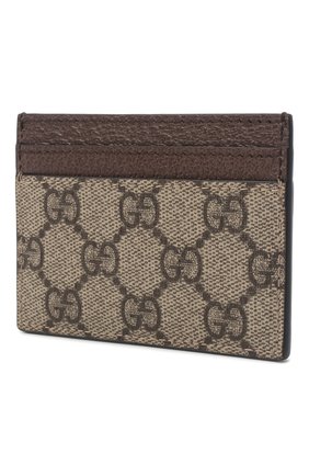 Женский футляр для кредитных карт ophidia gg GUCCI бежевого цвета по цене 18000 руб., арт. 523159/96IWG | Фото 2 Женский футляр для кредитных карт ophidia gg GUCCI бежевого цвета, арт. 523159/96IWG | Фото 2