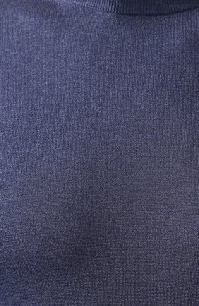 Мужской шелковый джемпер ANDREA CAMPAGNA синего цвета, арт. 43112/23503 | Фото 5 (Мужское Кросс-КТ: Джемперы; Материал внешний: Шелк; Принт: Без принта; Рукава: Короткие; Длина (для топов): Стандартные; Региональные ограничения белый список (Axapta Mercury): RU; Вырез: Круглый)