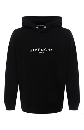 Мужской хлопковое худи GIVENCHY черного цвета по цене 54950 руб., арт. BM700R30AF | Фото 1 Мужской хлопковое худи GIVENCHY черного цвета, арт. BM700R30AF | Фото 1