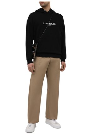 Мужской хлопковое худи GIVENCHY черного цвета по цене 54950 руб., арт. BM700R30AF | Фото 2 Мужской хлопковое худи GIVENCHY черного цвета, арт. BM700R30AF | Фото 2