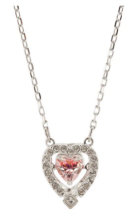 Женская колье dance heart SWAROVSKI серебряного цвета по цене 7980 руб., арт. 5465284 | Фото 2 Женская колье dance heart SWAROVSKI серебряного цвета, арт. 5465284 | Фото 2