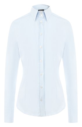 Женская хлопковая рубашка KITON светло-голубого цвета по цене 89950 руб., арт. D23409H02960 | Фото 1 Женская хлопковая рубашка KITON светло-голубого цвета, арт. D23409H02960 | Фото 1 (Материал внешний: Хлопок; Рукава: Длинные; Длина (для топов): Стандартные; Принт: Без принта; Женское Кросс-КТ: Рубашка-одежда; Статус проверки: Проверена категория; Стили: Классический)