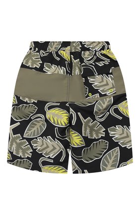 Детские плавки-шорты STELLA MCCARTNEY хаки цвета по цене 5615 руб., арт. 539948/SMK23 | Фото 2 Детские плавки-шорты STELLA MCCARTNEY хаки цвета, арт. 539948/SMK23 | Фото 2