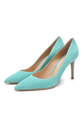 Замшевые туфли Gianvito 85 | Фото №1 Замшевые туфли Gianvito 85 | Фото №1