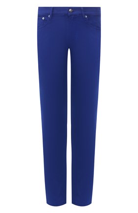 Мужские хлопковые брюки  RALPH LAUREN синего цвета, арт. 790678678 | Фото 1 (Статус проверки: Проверено, Проверена категория; Длина (брюки, джинсы): Стандартные; Материал внешний: Хлопок; Случай: Повседневный)