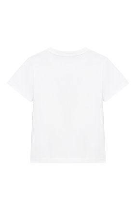 Детский хлопковая футболка GIVENCHY белого цвета по цене 8685 руб., арт. H05072/2A-3A | Фото 2 Детский хлопковая футболка GIVENCHY белого цвета, арт. H05072/2A-3A | Фото 2