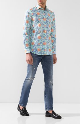 Мужская хлопковая рубашка RALPH LAUREN разноцветного цвета по цене 49950 руб., арт. 791741062 | Фото 2 Мужская хлопковая рубашка RALPH LAUREN разноцветного цвета, арт. 791741062 | Фото 2