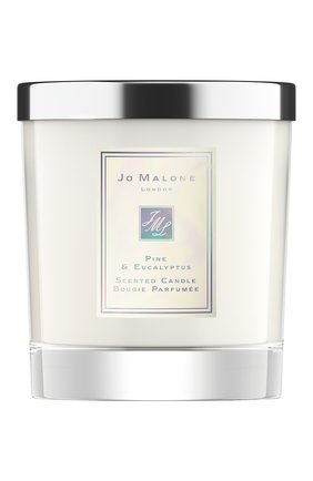 Мужская свеча ароматная pine & eucalyptus JO MALONE LONDON бесцветного цвета по цене 4100 руб., арт. L92L-01 | Фото 1 Мужская свеча ароматная pine & eucalyptus JO MALONE LONDON бесцветного цвета, арт. L92L-01 | Фото 1