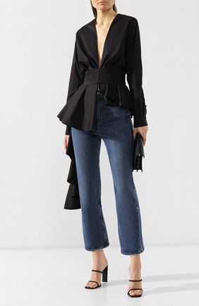 Женские голубые укороченные джинсы Proenza Schouler, арт. WL1919088-DC028 купить в ЦУМ | Фото №2 Укороченные джинсы Proenza Schouler голубые | Фото №2