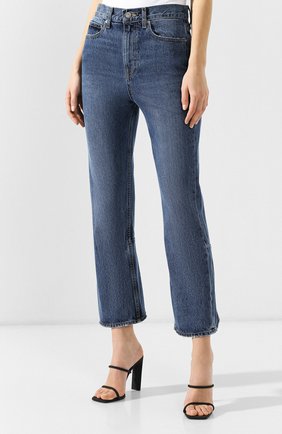 Женские голубые укороченные джинсы Proenza Schouler, арт. WL1919088-DC028 купить в ЦУМ | Фото №3 Укороченные джинсы Proenza Schouler голубые | Фото №3