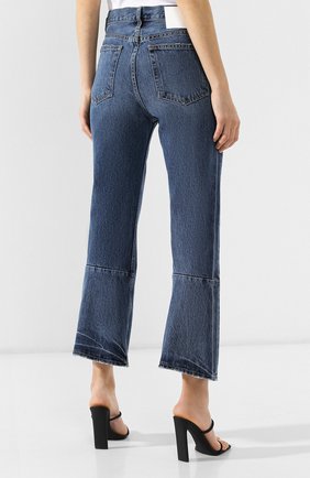 Женские голубые укороченные джинсы Proenza Schouler, арт. WL1919088-DC028 купить в ЦУМ | Фото №4 Укороченные джинсы Proenza Schouler голубые | Фото №4