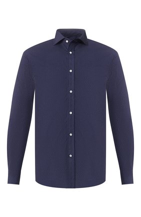 Мужская хлопковая рубашка с воротником кент RALPH LAUREN темно-синего цвета по цене 53400 руб., арт. 791741068 | Фото 1 Мужская хлопковая рубашка с воротником кент RALPH LAUREN темно-синего цвета, арт. 791741068 | Фото 1 (Мужское Кросс-КТ: Рубашка-одежда; Длина (для топов): Стандартные; Рукава: Длинные; Материал внешний: Хлопок; Статус проверки: Проверена категория, Проверено; Принт: С принтом; Случай: Повседневный; Манжеты: На пуговицах; Воротник: Кент)