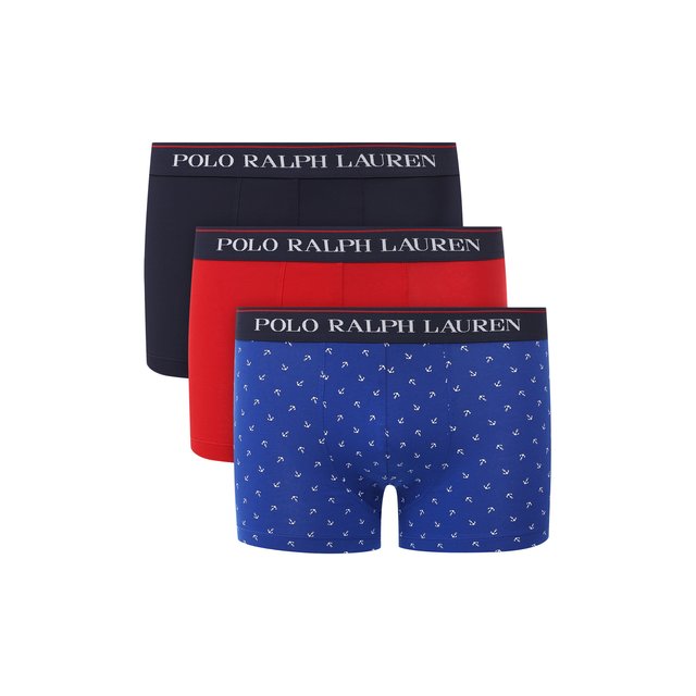 Комплект из трех хлопковых боксеров Polo Ralph Lauren 7681862