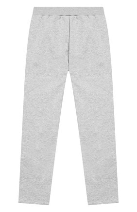 Детские хлопковые брюки GIVENCHY серого цвета по цене 16950 руб., арт. H14045/6A-12A | Фото 2 Детские хлопковые брюки GIVENCHY серого цвета, арт. H14045/6A-12A | Фото 2