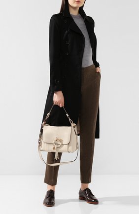 Женская сумка joan small SEE BY CHLOÉ бежевого цвета по цене 28300 руб., арт. CHS18SS910388 | Фото 2 Женская сумка joan small SEE BY CHLOÉ бежевого цвета, арт. CHS18SS910388 | Фото 2