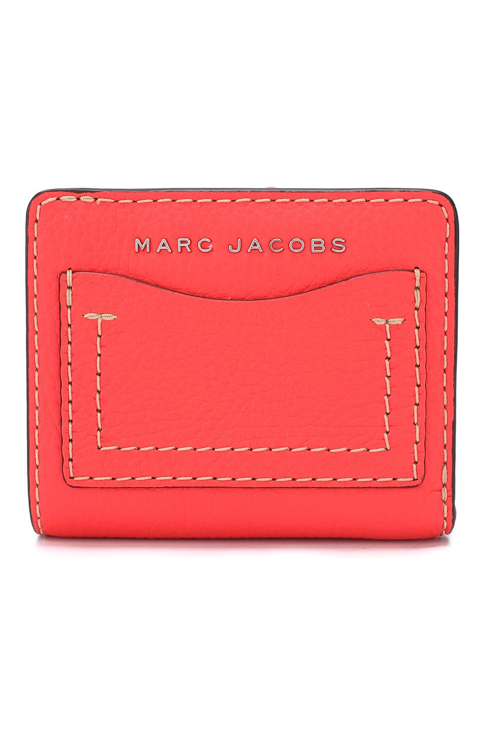 Женские кожаный кошелек MARC JACOBS (THE) розового цвета, арт. M0014522 | Фото 1 (Материал: Натуральная кожа; Статус проверки: Проверена категория)