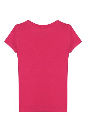 Детская хлопковая футболка POLO RALPH LAUREN розового цвета по цене 2500 руб., арт. 311698703 | Фото 2 Детская хлопковая футболка POLO RALPH LAUREN розового цвета, арт. 311698703 | Фото 2