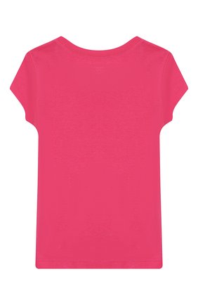 Детская хлопковая футболка POLO RALPH LAUREN розового цвета по цене 3185 руб., арт. 313698703 | Фото 2 Детская хлопковая футболка POLO RALPH LAUREN розового цвета, арт. 313698703 | Фото 2