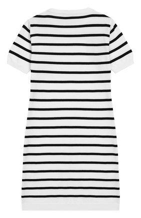Детское хлопковое платье BALMAIN белого цвета по цене 41950 руб., арт. 6K1081/KC630/12-16 | Фото 2 Детское хлопковое платье BALMAIN белого цвета, арт. 6K1081/KC630/12-16 | Фото 2 (Рукава: Короткие; Статус проверки: Проверена категория, Проверено; Материал внешний: Хлопок; Девочки Кросс-КТ: Платье-одежда; Случай: Повседневный; Ростовка одежда: 12 лет | 152 см)