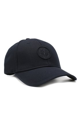 Детская хлопковая бейсболка STONE ISLAND темно-синего цвета по цене 3960 руб., арт. 101690265 | Фото 1 Детская хлопковая бейсболка STONE ISLAND темно-синего цвета, арт. 101690265 | Фото 1