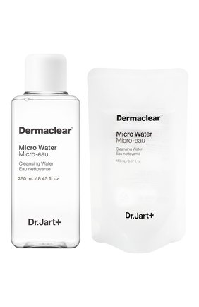 Биоводородная вода для очищения и тонизирования кожи dermaclear (250+150ml) DR.JART+ бесцветного цвета, арт. 8809535805218 | Фото 1 (Статус проверки: Проверена категория)