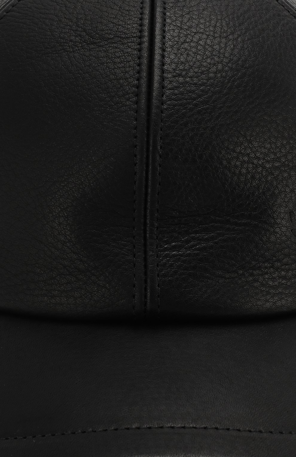 Женская кожаная бейсболка с отделкой из овчины BURBERRY черного цвета, арт. 8005519 | Фото 3 (Материал: Натуральная кожа; Статус проверки: Проверено, Проверена категория)