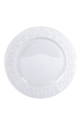 Тарелка для хлеба и масла louvre BERNARDAUD белого цвета, арт. 0542/3 | Фото 1 (Статус проверки: Проверена категория; Интерьер_коллекция: Louvre White; Ограничения доставки: fragile-2)