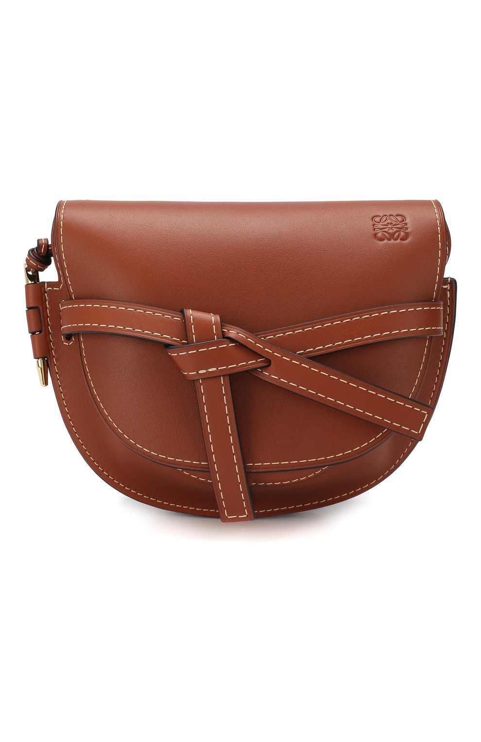 Женская сумка gate small LOEWE коричневого цвета, арт. 321.56.T20 | Фото 1