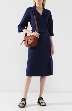 Женская сумка gate small LOEWE коричневого цвета по цене 141000 руб., арт. 321.56.T20 | Фото 2 Женская сумка gate small LOEWE коричневого цвета, арт. 321.56.T20 | Фото 2