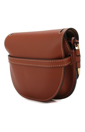 Женская сумка gate small LOEWE коричневого цвета по цене 141000 руб., арт. 321.56.T20 | Фото 3 Женская сумка gate small LOEWE коричневого цвета, арт. 321.56.T20 | Фото 3