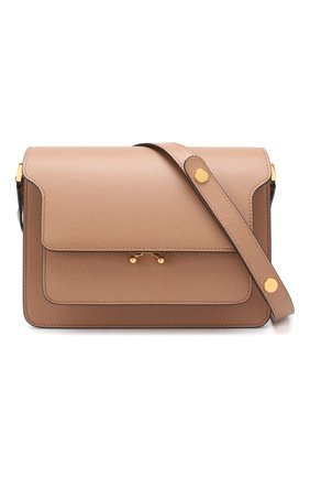 Женская сумка trunk MARNI светло-коричневого цвета по цене 136500 руб., арт. SBMPN09N01/LV520 | Фото 6 Женская сумка trunk MARNI светло-коричневого цвета, арт. SBMPN09N01/LV520 | Фото 6