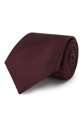 Мужской шелковый галстук CANALI бордового цвета по цене 11000 руб., арт. 18/HJ01047 | Фото 1 Мужской шелковый галстук CANALI бордового цвета, арт. 18/HJ01047 | Фото 1
