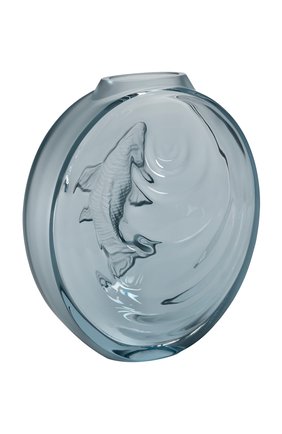 Мужская ваза carpe koi LALIQUE серого цвета по цене 99500 руб., арт. 10671500 | Фото 1 Мужская ваза carpe koi LALIQUE серого цвета, арт. 10671500 | Фото 1