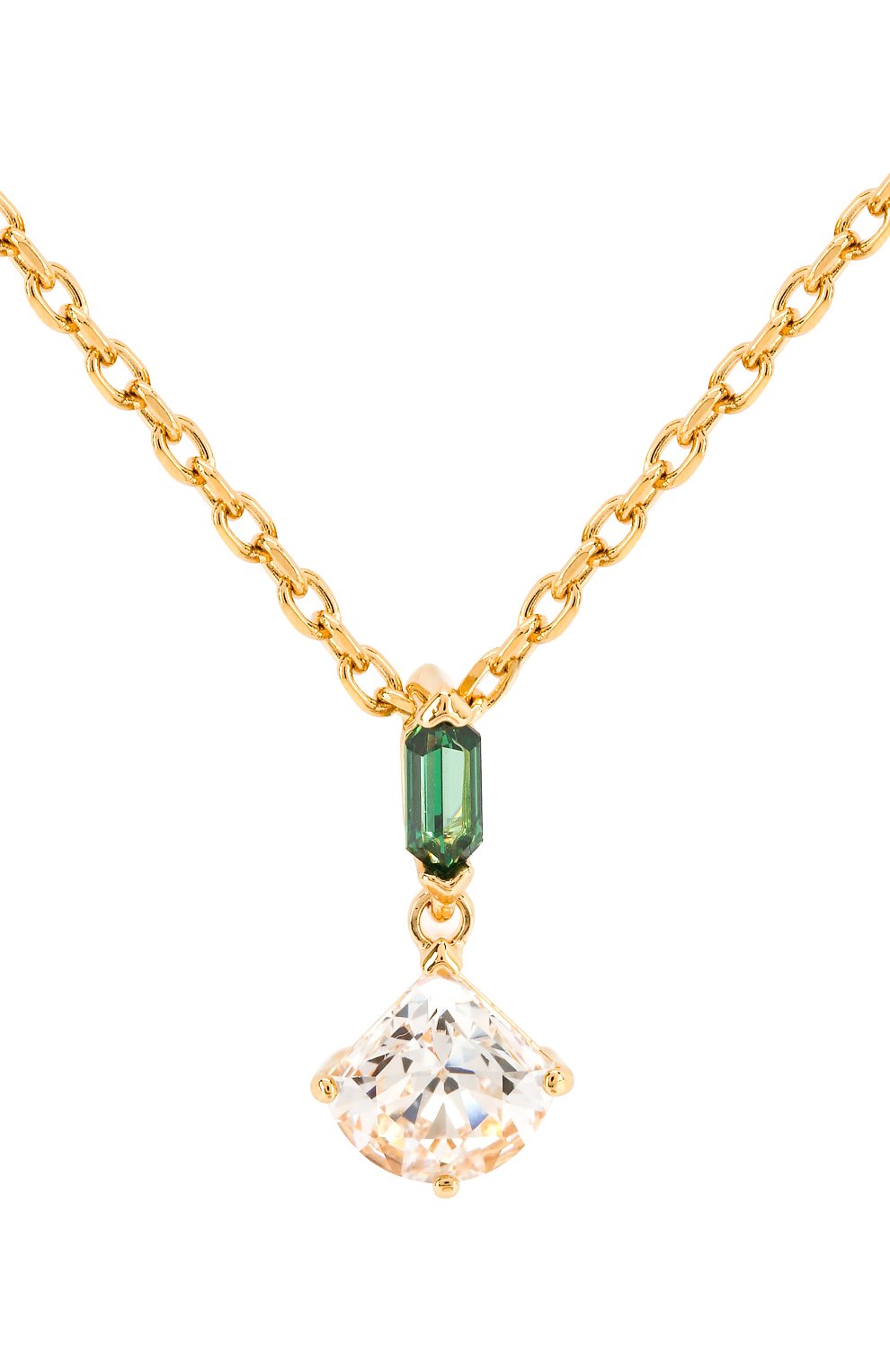 Женская колье oz SWAROVSKI золотого цвета по цене 5480 руб., арт. 5459394 | Фото 2 Женская колье oz SWAROVSKI золотого цвета, арт. 5459394 | Фото 2
