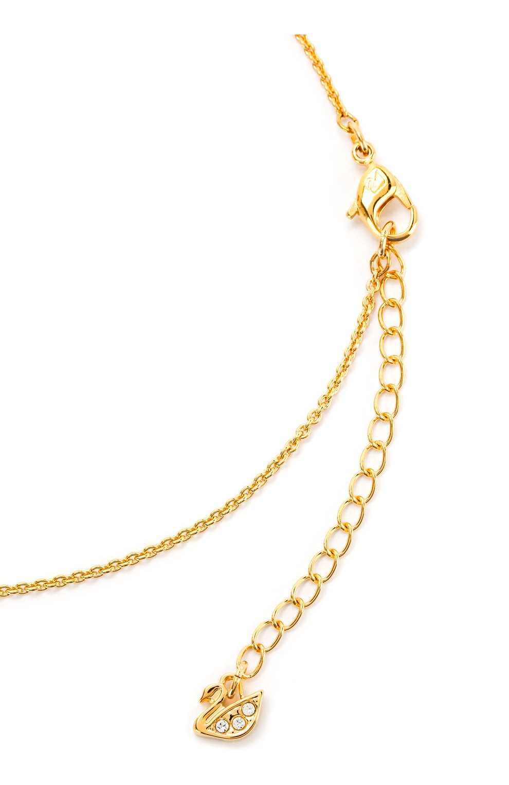 Женская колье oz SWAROVSKI золотого цвета по цене 5480 руб., арт. 5459394 | Фото 3 Женская колье oz SWAROVSKI золотого цвета, арт. 5459394 | Фото 3