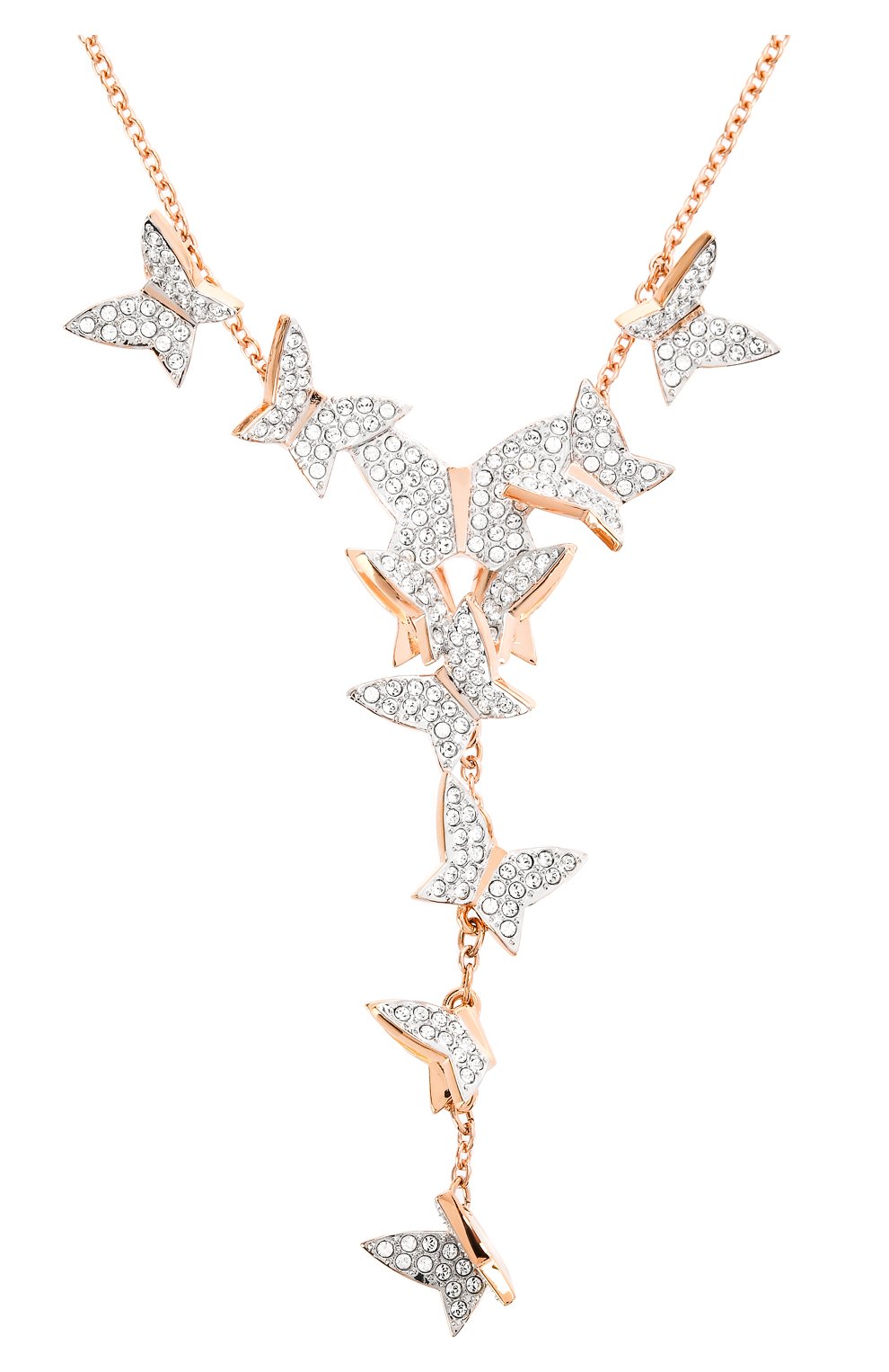 Женское колье lilia SWAROVSKI золотого цвета по цене 9780 руб., арт. 5480512 | Фото 2 Женское колье lilia SWAROVSKI золотого цвета, арт. 5480512 | Фото 2