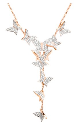 Женское колье lilia SWAROVSKI золотого цвета по цене 9780 руб., арт. 5480512 | Фото 2 Женское колье lilia SWAROVSKI золотого цвета, арт. 5480512 | Фото 2