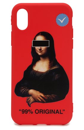 Мужской чехол для iphone x/xs MISHRABOO красного цвета по цене 2500 руб., арт. Mona Lisa X | Фото 1 Мужской чехол для iphone x/xs MISHRABOO красного цвета, арт. Mona Lisa X | Фото 1